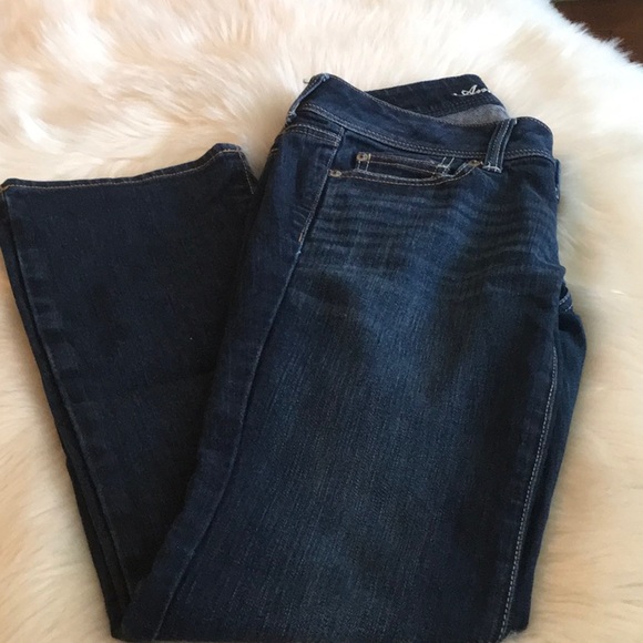 American Eagle stretch slim boot pants sz 2 - Picture 3 of 6